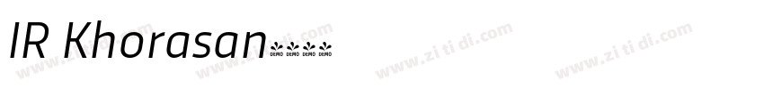 IR Khorasan字体转换